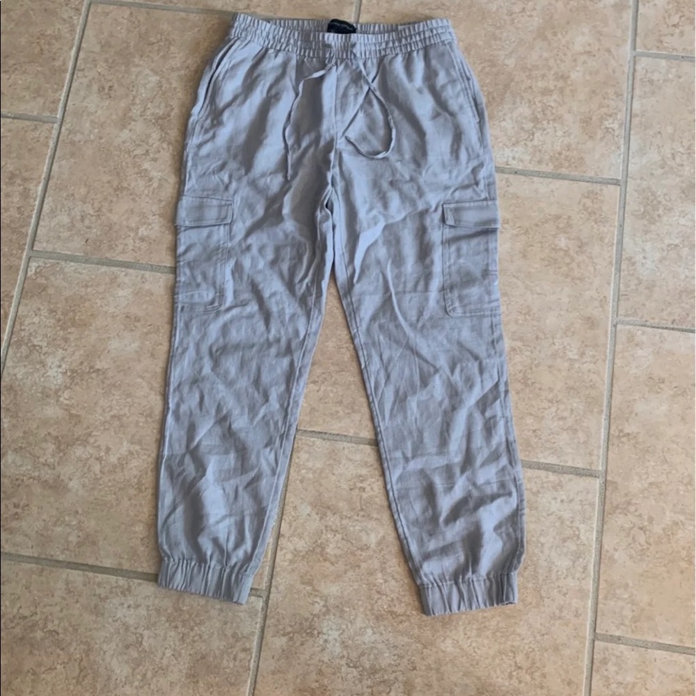 Banana republic linen joggers